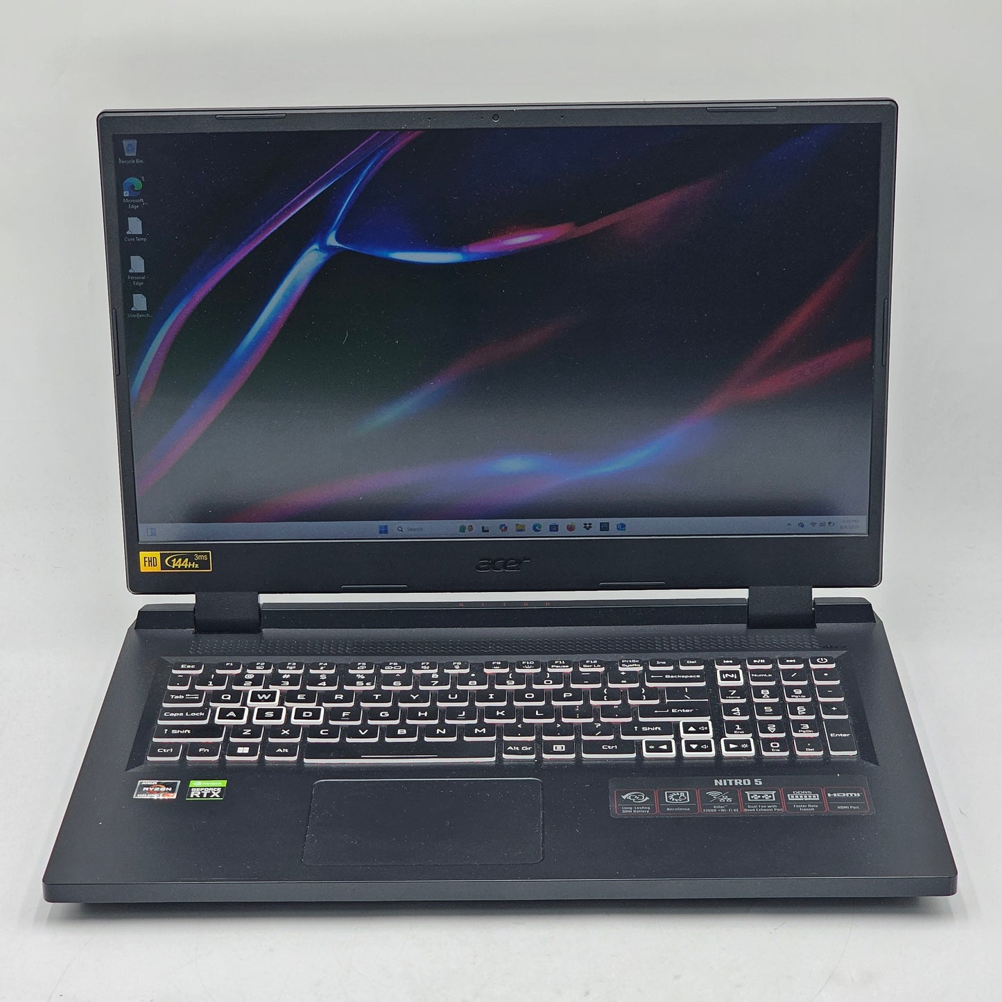 Acer Nitro 5 Ryzen 7 6800H 16GB 1TB RTX 3060 Black Laptop