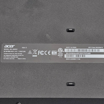 Acer Nitro 5 Ryzen 7 6800H 16GB 1TB RTX 3060 Black Laptop
