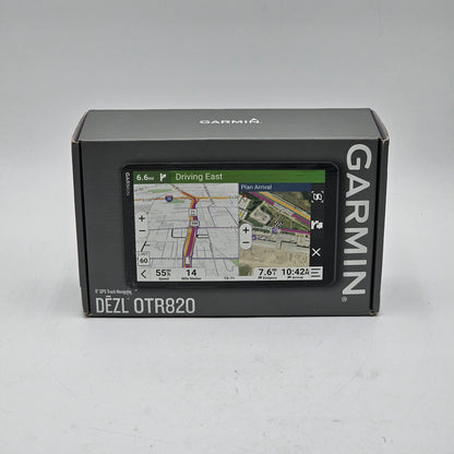 New Open Box Garmin DEZL 8" GPS Truck Navigator OTR820