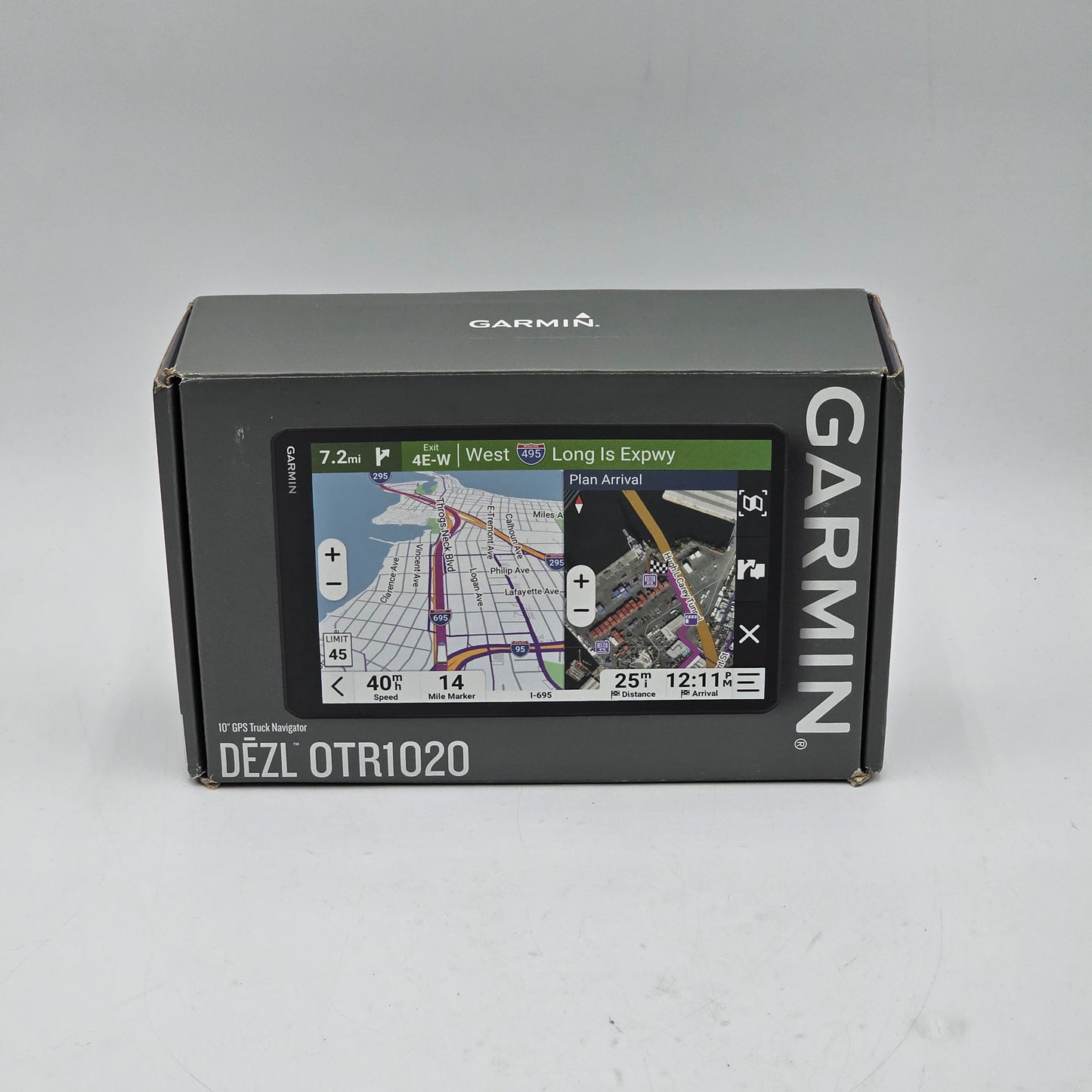 New Open Box Garmin DEZL 10" GPS Truck Navigator OTR1020