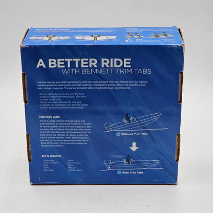 New Bennett Marine Self-Leveling Trim Tabs SLT6 SLT10