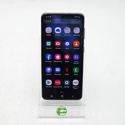 Spectrum Samsung Galaxy S21 5G 6GB RAM 128GB SM-G991U Absolute Black Read