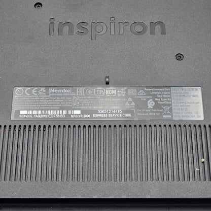 DELL Inspiron 15 3000 15.6" i3-5005U 2.0GHz 4GB RAM 500GB SSD