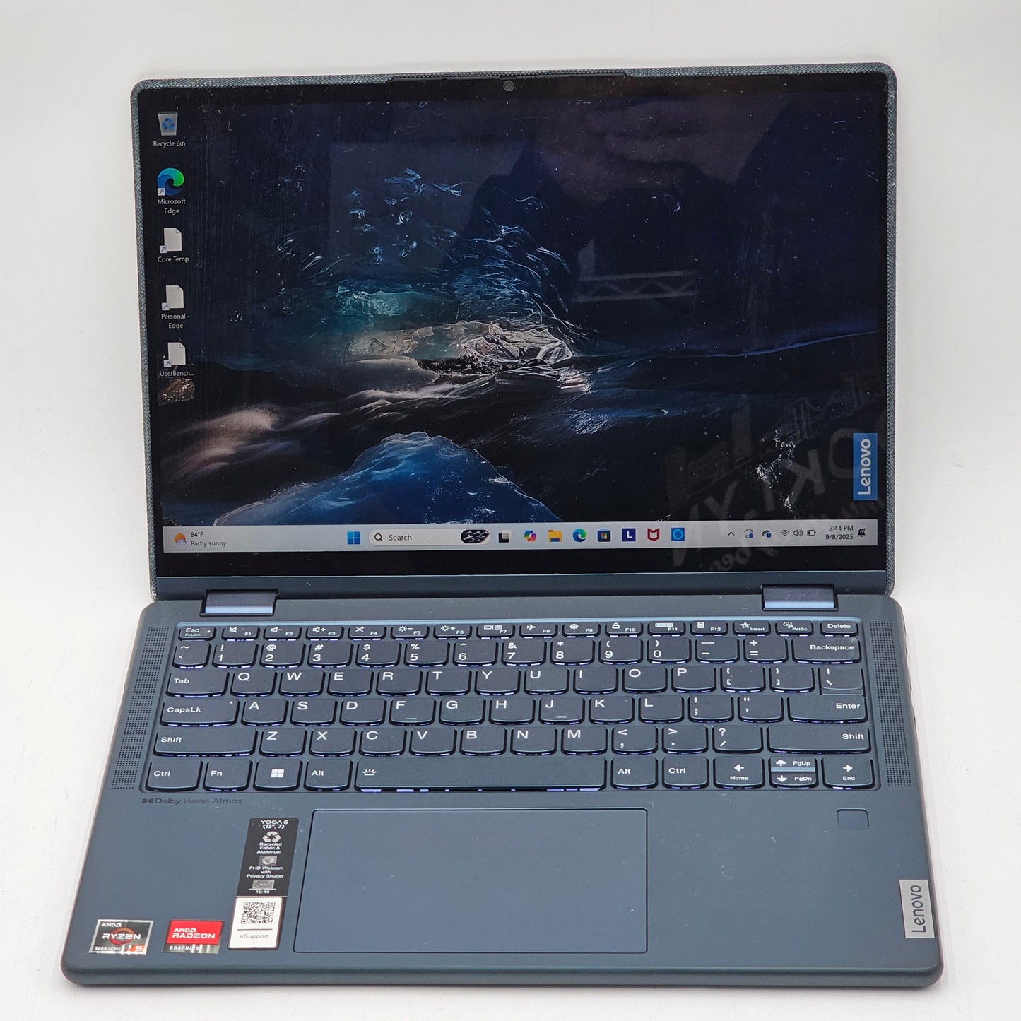 Lenovo Yoga 6 2-IN-1 13.3" Ryzen 5 5500U 2.1GHz 8GB RAM 256GB SSD