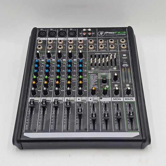 Mackie 8-Channel Professional Effects Mixer PROFX8V2