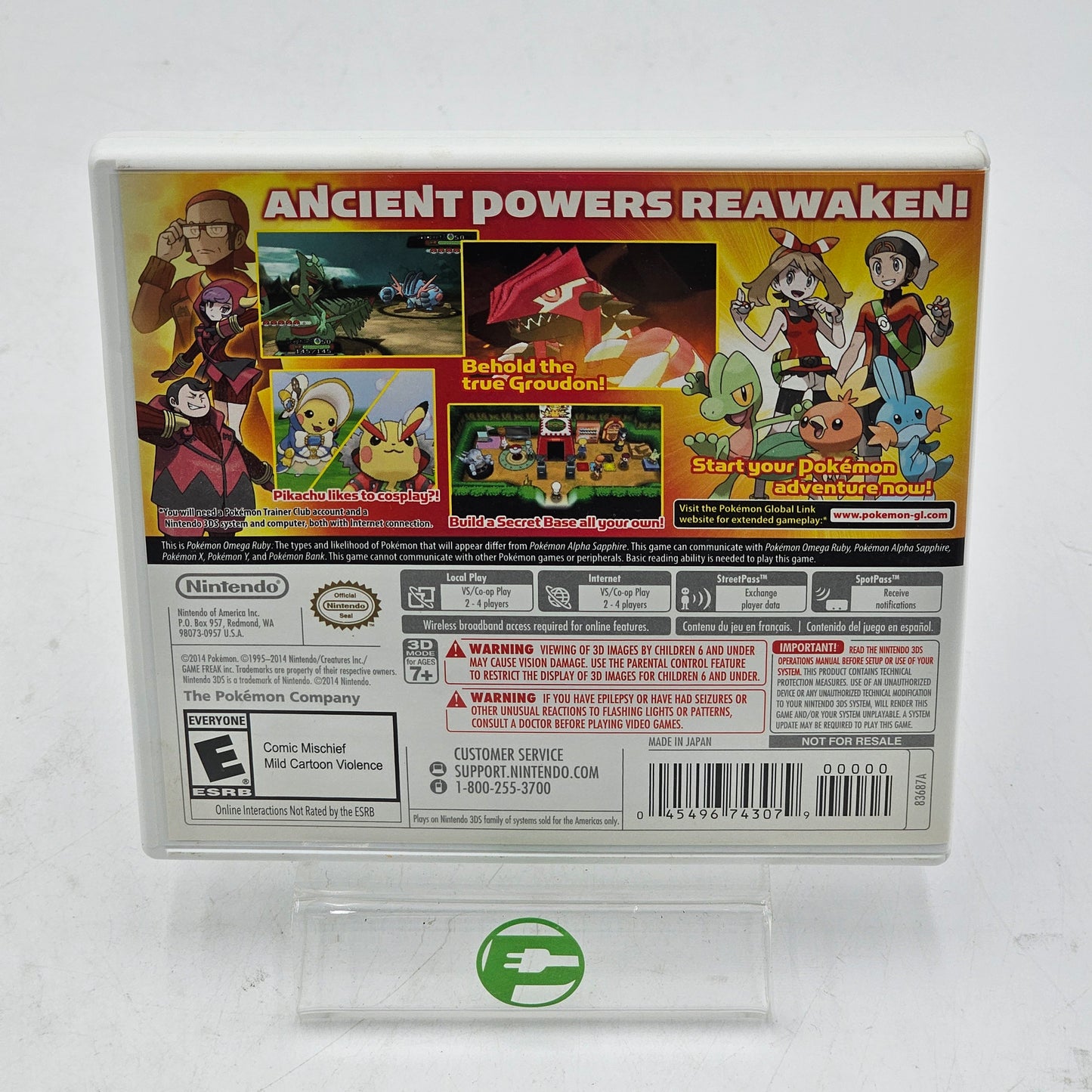Pokemon Omega Ruby (Nintendo 3DS, 2014)