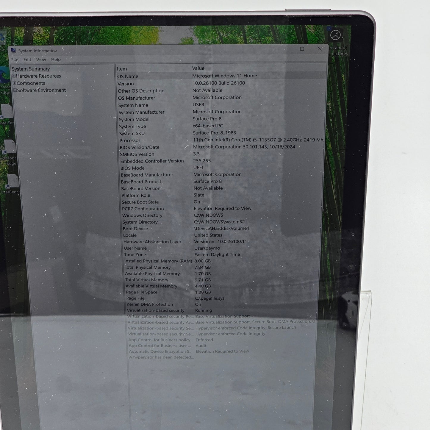 Microsoft Surface Pro 8 1983 13" i5-1145G7 2.6GHz 8GB RAM 256GB SSD