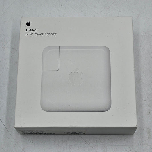 New Apple USB-C 61w Power Adapter MRW22LL/A
