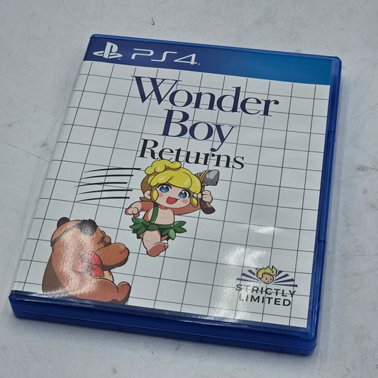 Wonder Boy Returns [Collector's Edition] (Sony PlayStation 4 PS4, NaN) PAL