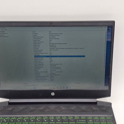 HP Pavilion Gaming 15-EC0013DX 15.6" Ryzen 5 3550H 2.1GHz 8GB RAM 256GB SSD 