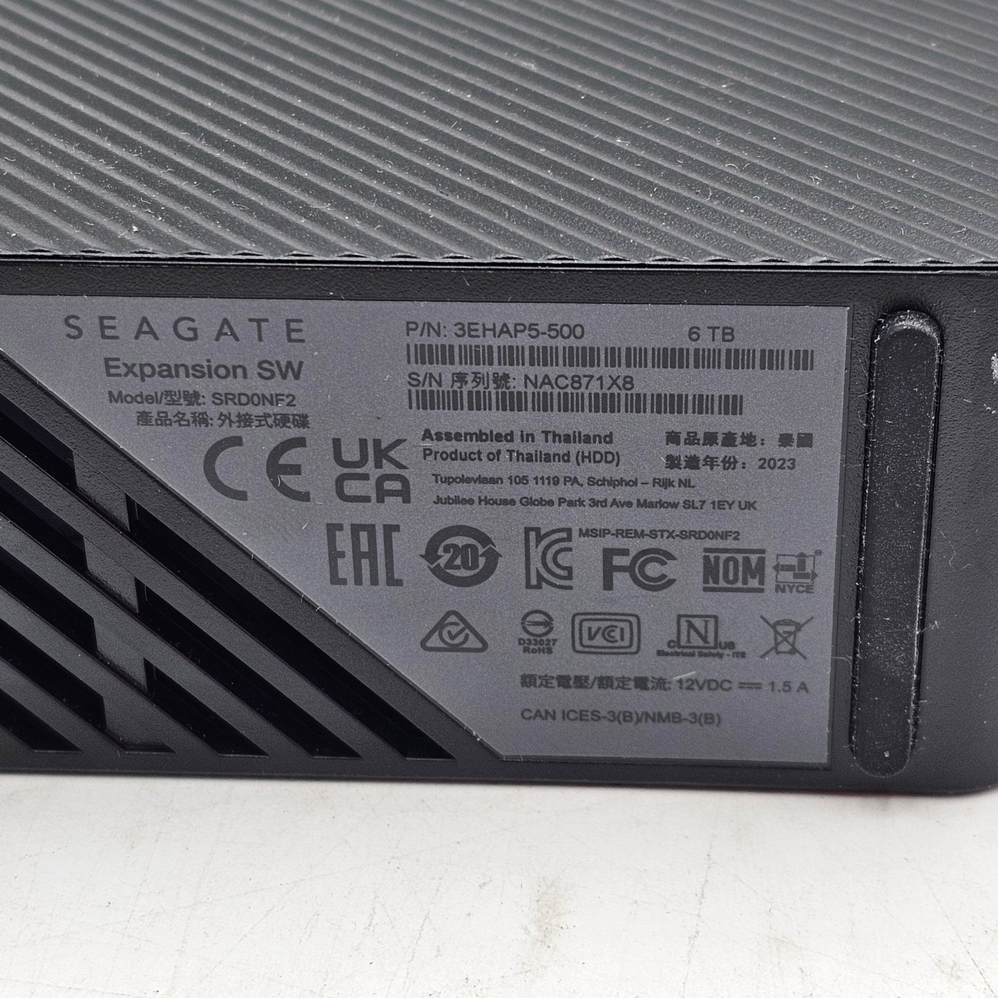 Seagate Expansion SW 6TB SRD0NF2