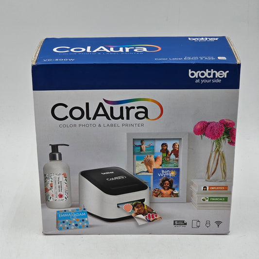 New Brother Colaura Color Photo and Label Printer