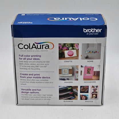 New Brother Colaura Color Photo and Label Printer