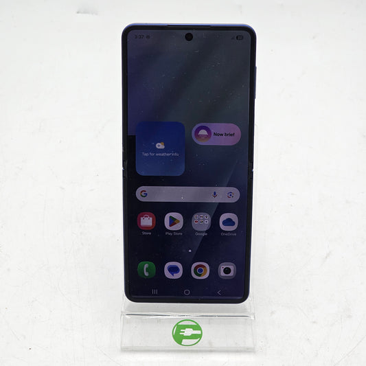Unlocked Samsung Galaxy Flip7 12GB RAM 256GB SM-F766U1 Aura Blue