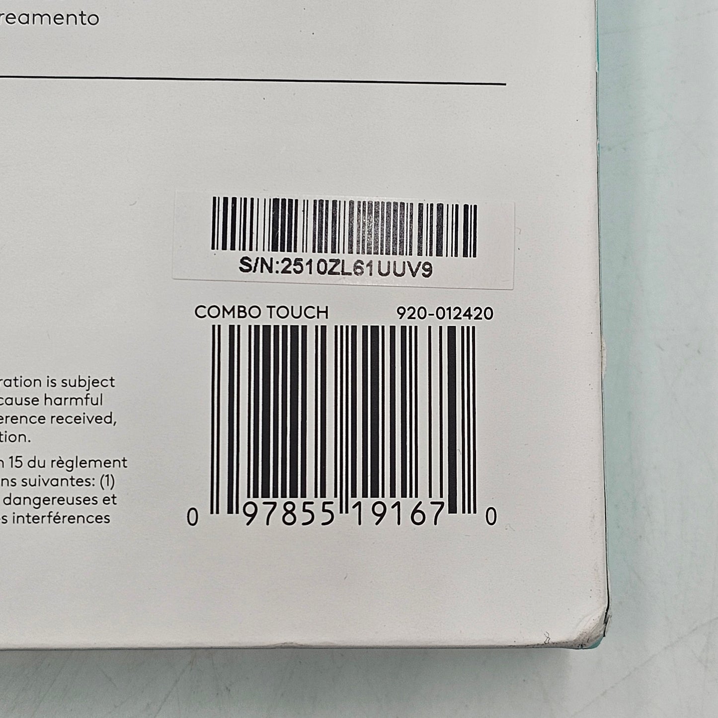 New LOGITECH COMBO TOUCH IPAD 10TH GEN 920-012420