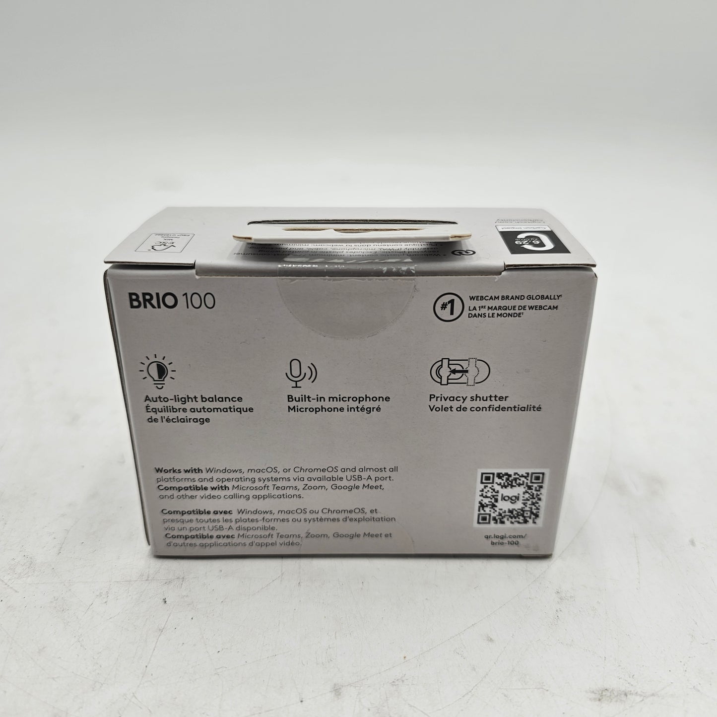 New Logitech Brio 100 1080p Full HD Webcam 960-001580