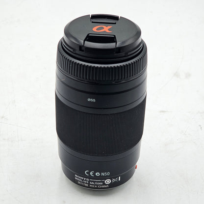 SONY 75-300mm f/4-5.6 A-Mount Wide-Angle SAL75300 Zoom Lens