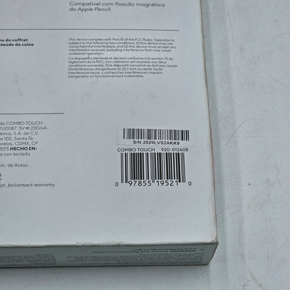 New Logitech Combo Touch iPad Air 13-inch M2 & M3 5th gen Keyboard Case w KB