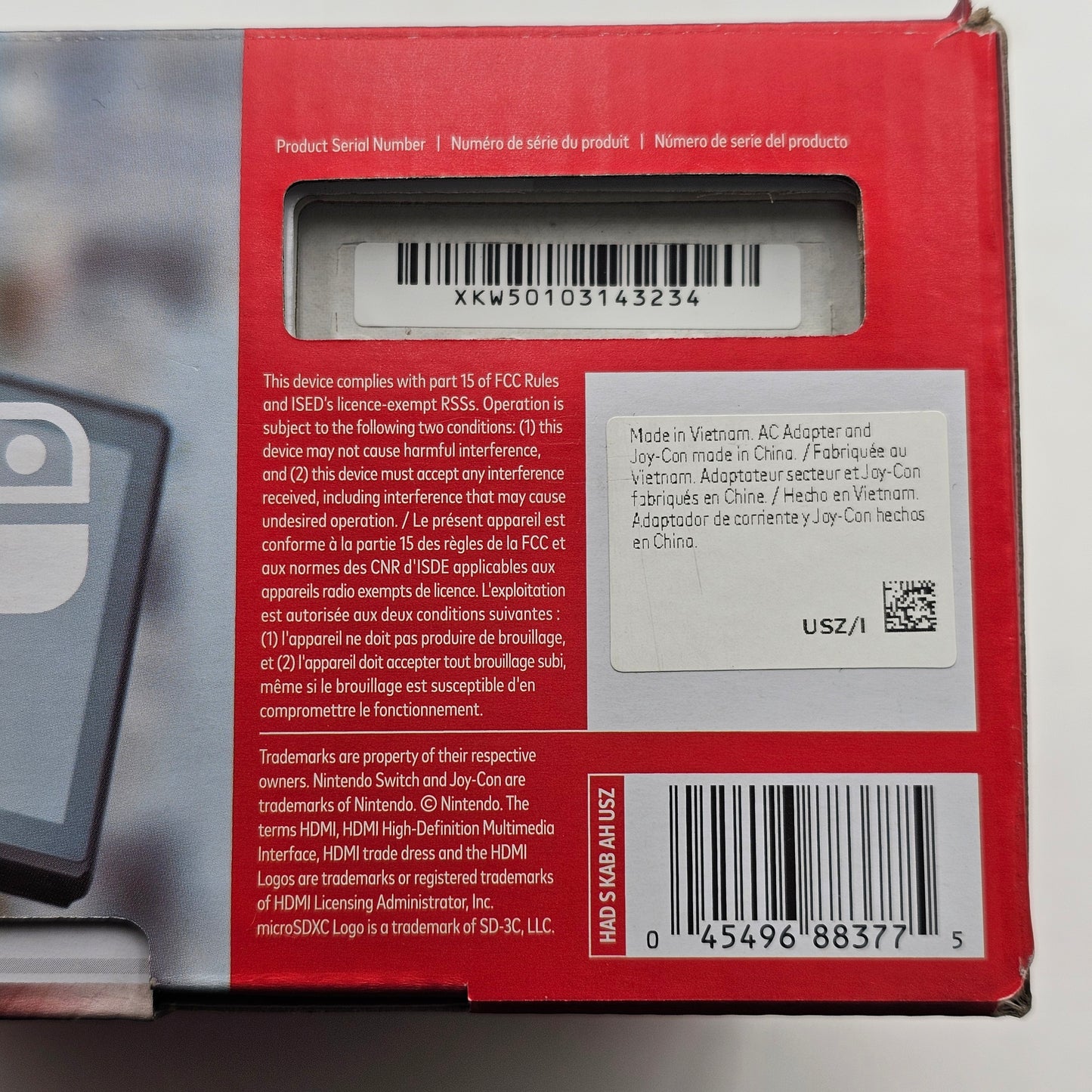 New Nintendo Switch Video Game Console