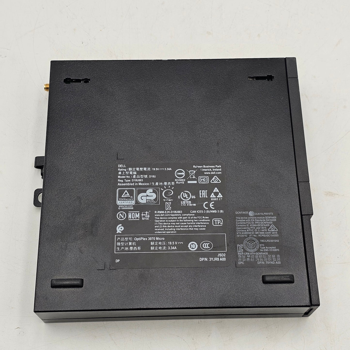 Dell OptiPlex 3070 Micro 0J1KX i5-8500T 2.10GHz 8GB RAM 500GB SSD