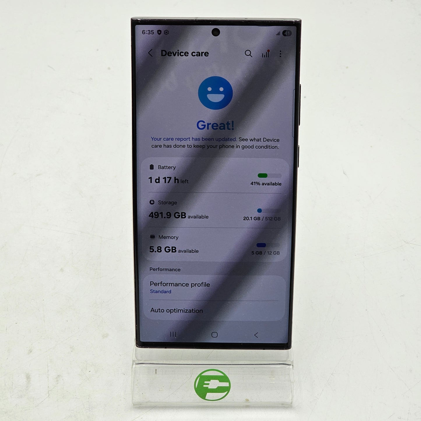 Unlocked Samsung Galaxy S23 Ultra 12GB RAM 512GB SM-S918U Phantom Black