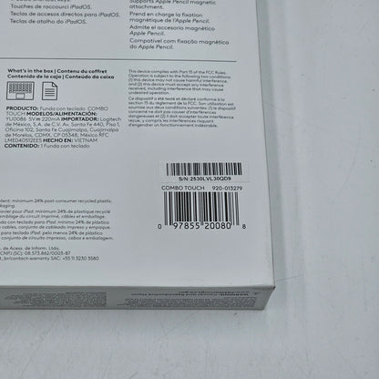 New Logitech Combo Touch for iPad Pro 11-inch M4 chip 920-013279