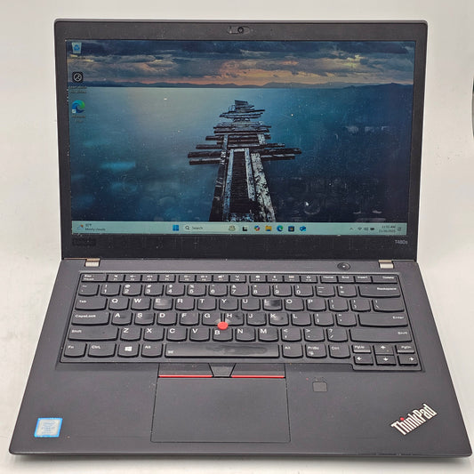 Lenovo THINKPAD T480s T480S 14" i7-8650U 1.9GHz 16GB RAM 256GB SSD NA
