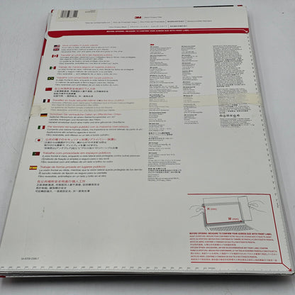 New 3M Black Privacy Filter for 23.8  Widescreen LCD Monitors LOT OF 5 PF238W9B