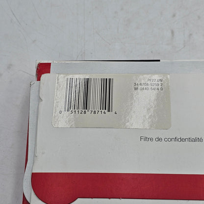 New 3M Black Privacy Filter for 23.8  Widescreen LCD Monitors LOT OF 5 PF238W9B