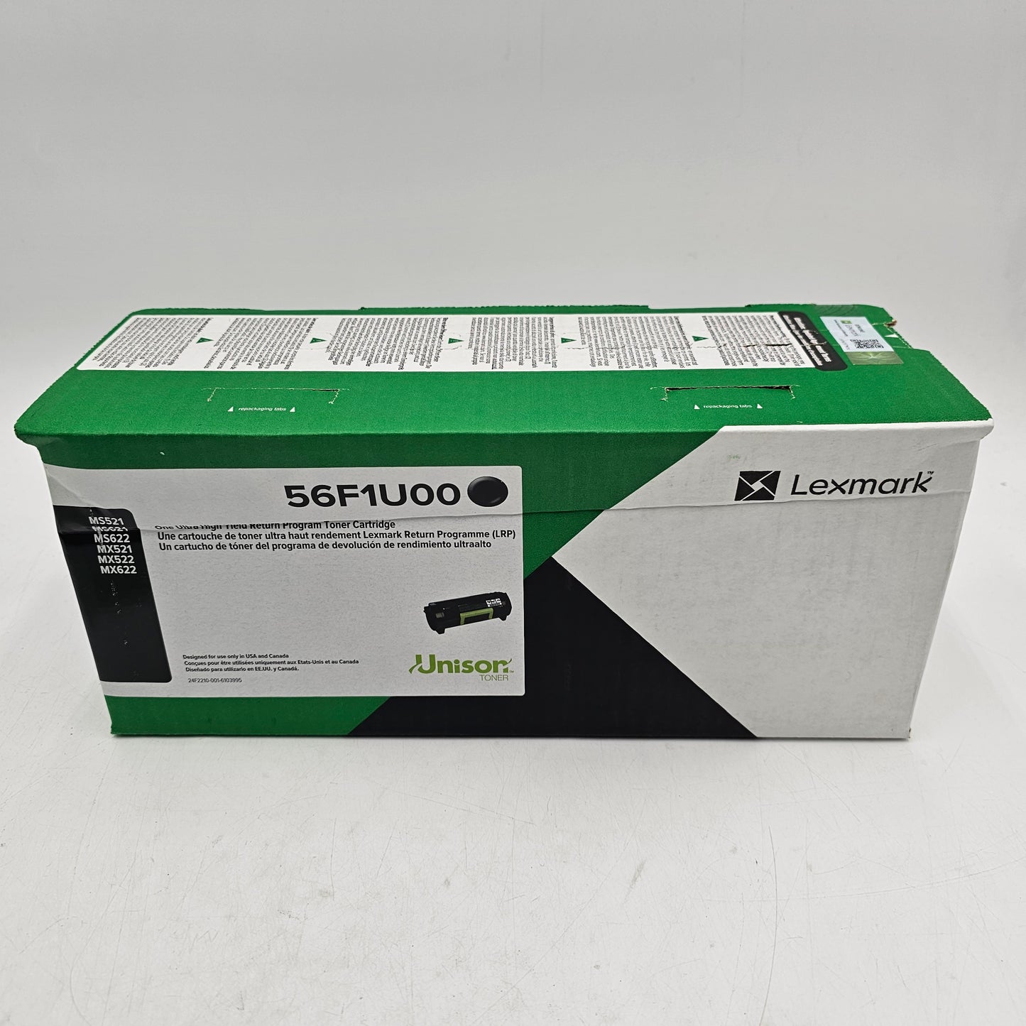 New Lexmark Ultra High Yield Return Program Toner Cartridge 56F1U00