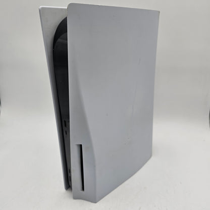 Broken Sony PlayStation 5 Disc Edition PS5 825GB White Console Gaming System CFI-1215A