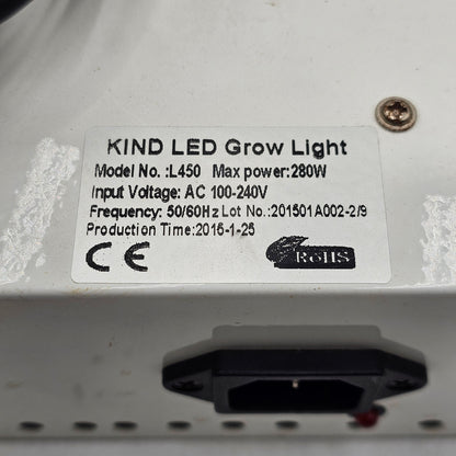 KIND LED GROW LIGHT 280W L450