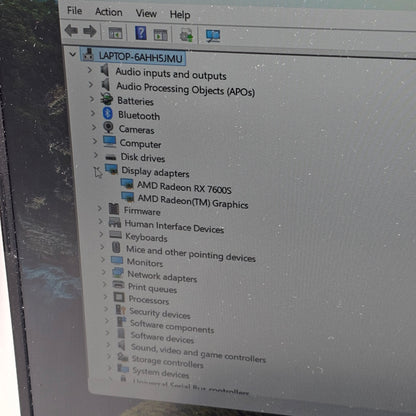 Asus TUF A16 FA617 16" Ryzen 7 7735HS  3.2GHz 32GB RAM 512GB SSD Radeon RX 7600S