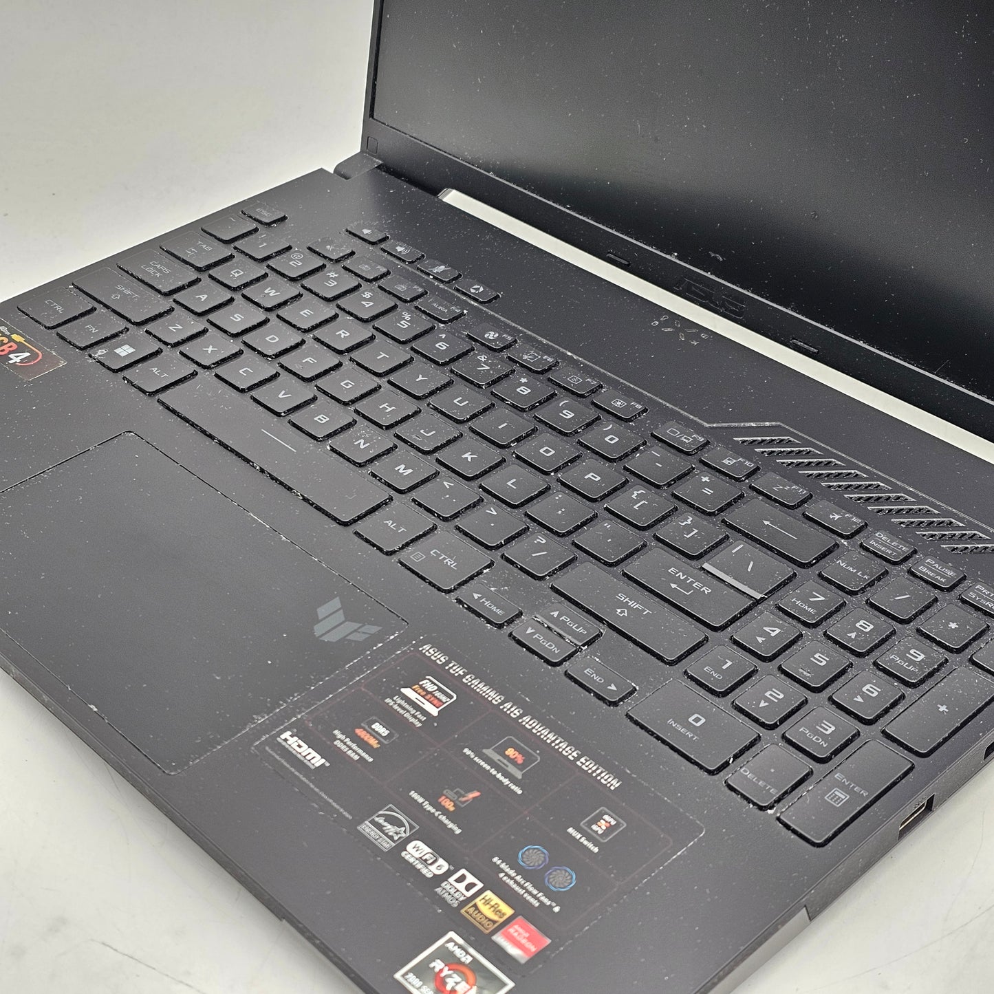 Asus TUF A16 FA617 16" Ryzen 7 7735HS  3.2GHz 32GB RAM 512GB SSD Radeon RX 7600S