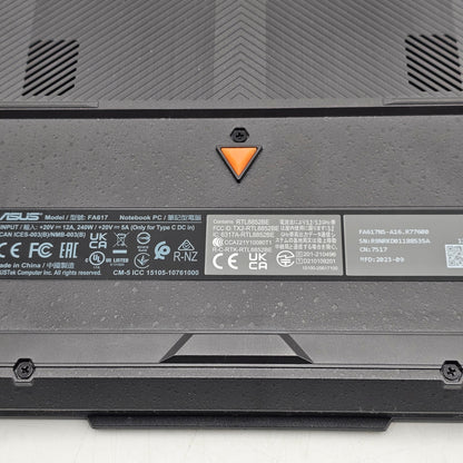 Asus TUF A16 FA617 16" Ryzen 7 7735HS  3.2GHz 32GB RAM 512GB SSD Radeon RX 7600S