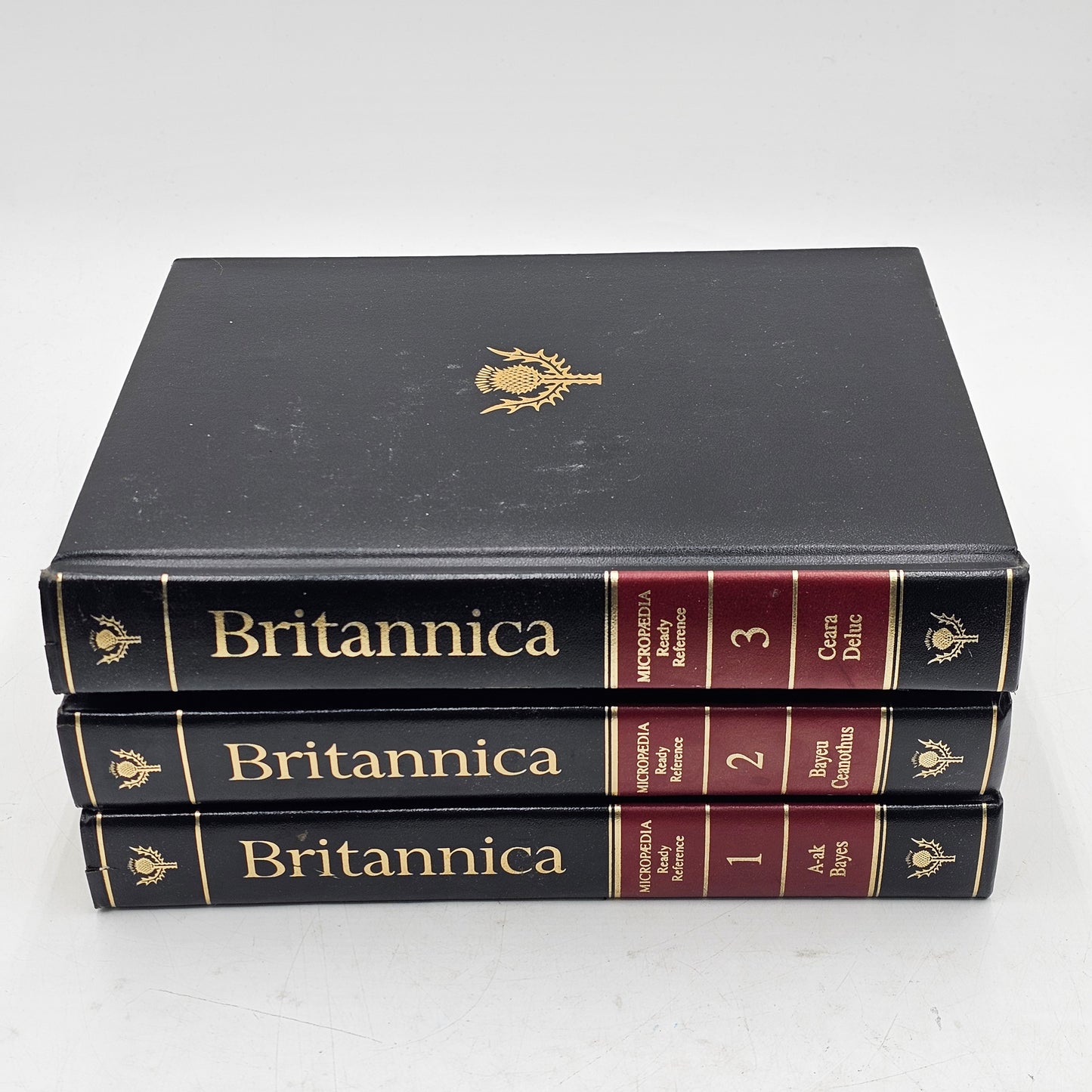 Encyclopedia Britannica Volume 1 2 and 3 15th Edition Micropedia 1768