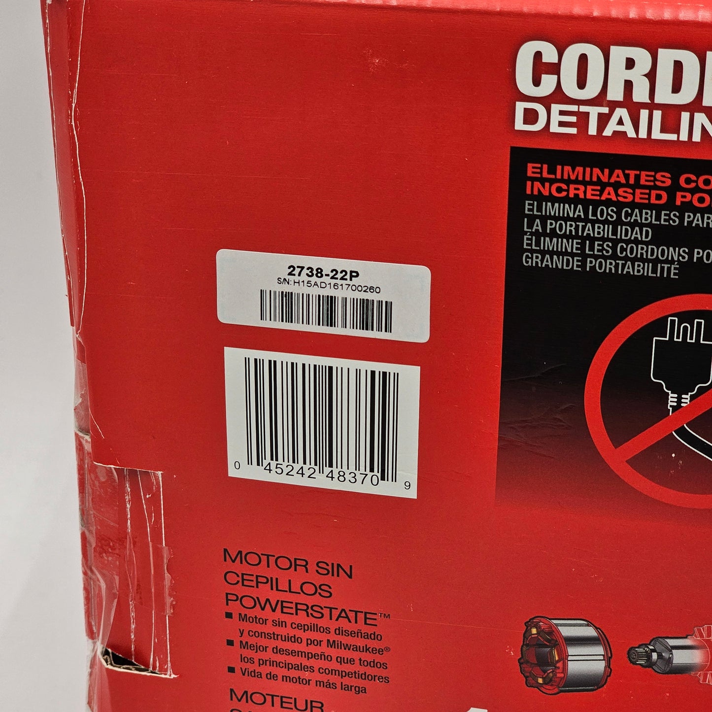 Milwaukee 2738-22P M18 18V Variable Speed Polisher Kit