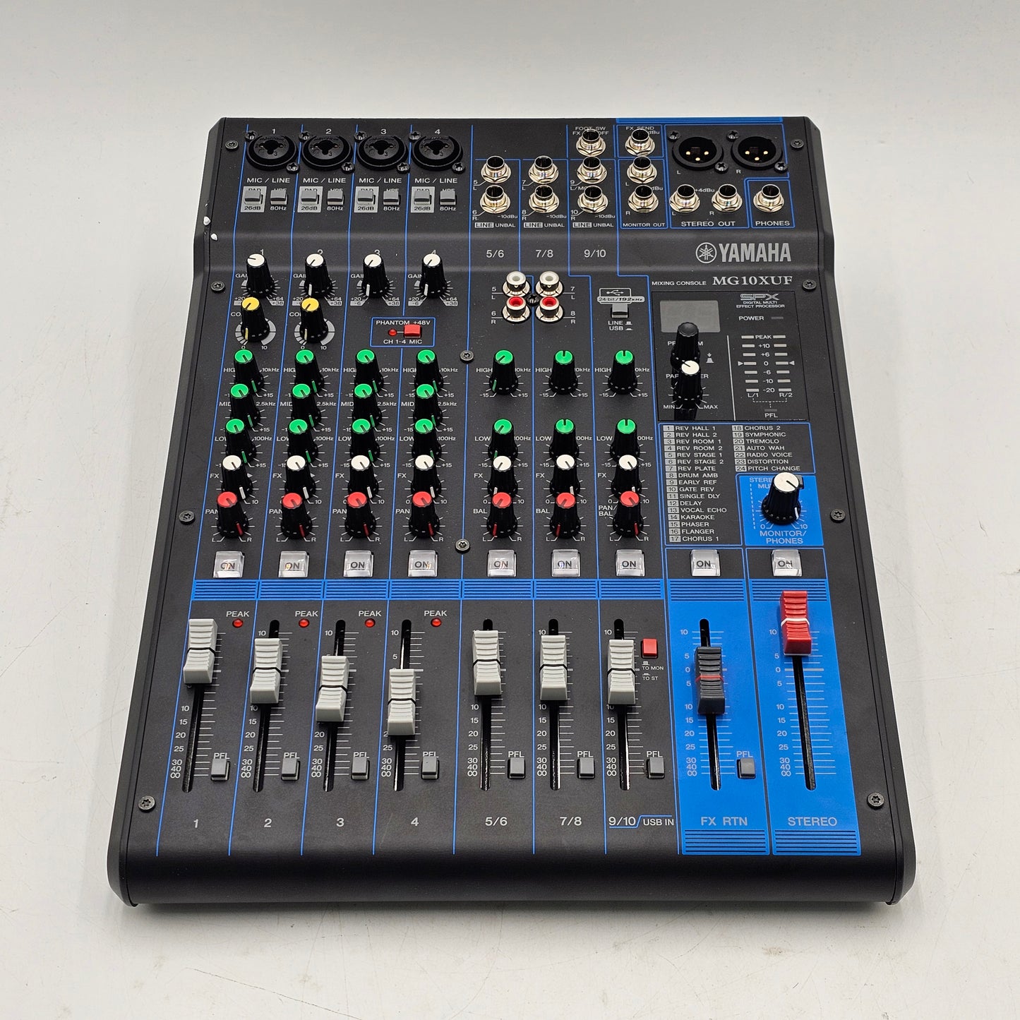Yamaha MG10XUF 10-Channel Analog Mixer 10-Channel DJ Mixer