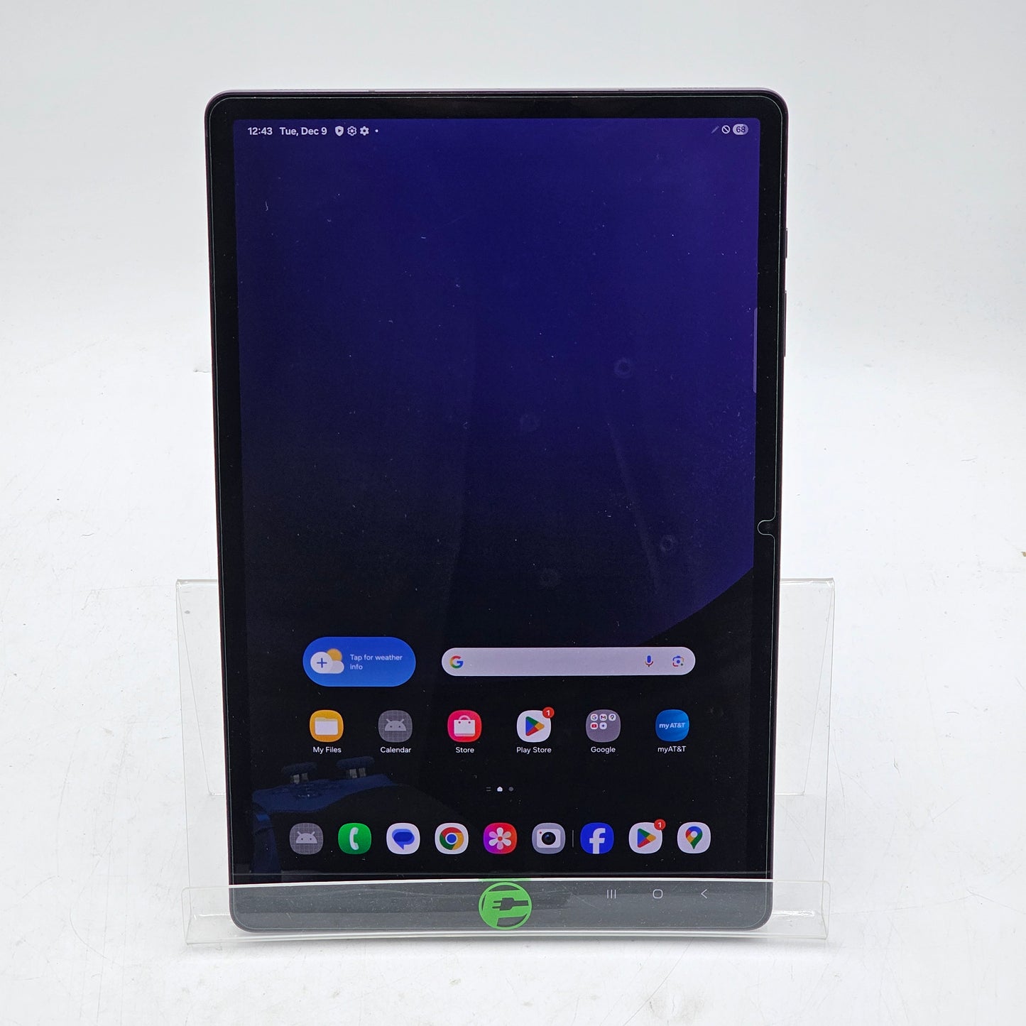 AT&T Samsung Galaxy Tab S9 Plus 12.4" 256GB Black SM-X818U