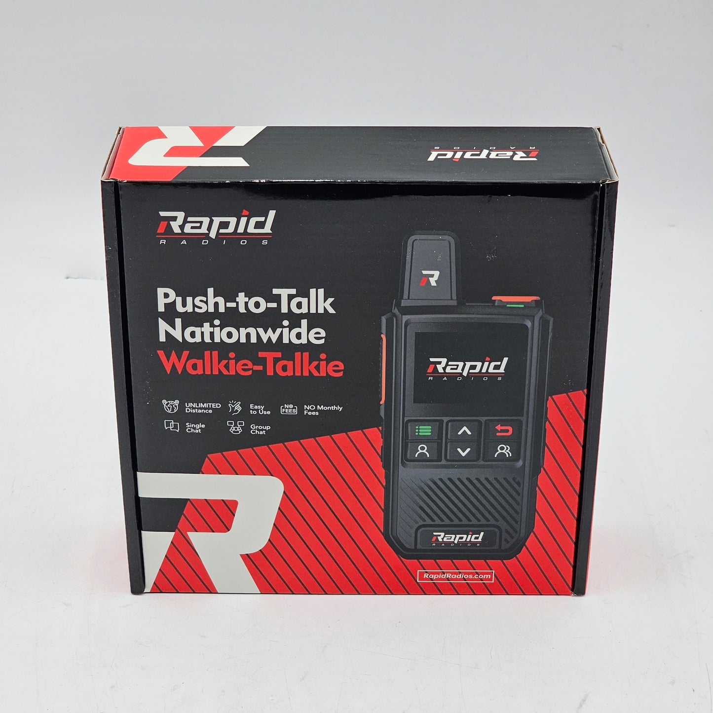 New Rapid Radios Push-to-Talk Nationwide Walkie-Talkie Radio G1CE