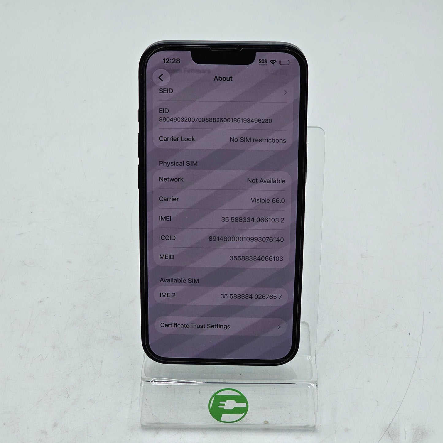 Factory Unlocked Apple iPhone 13 128GB Midnight MLML3LL/A