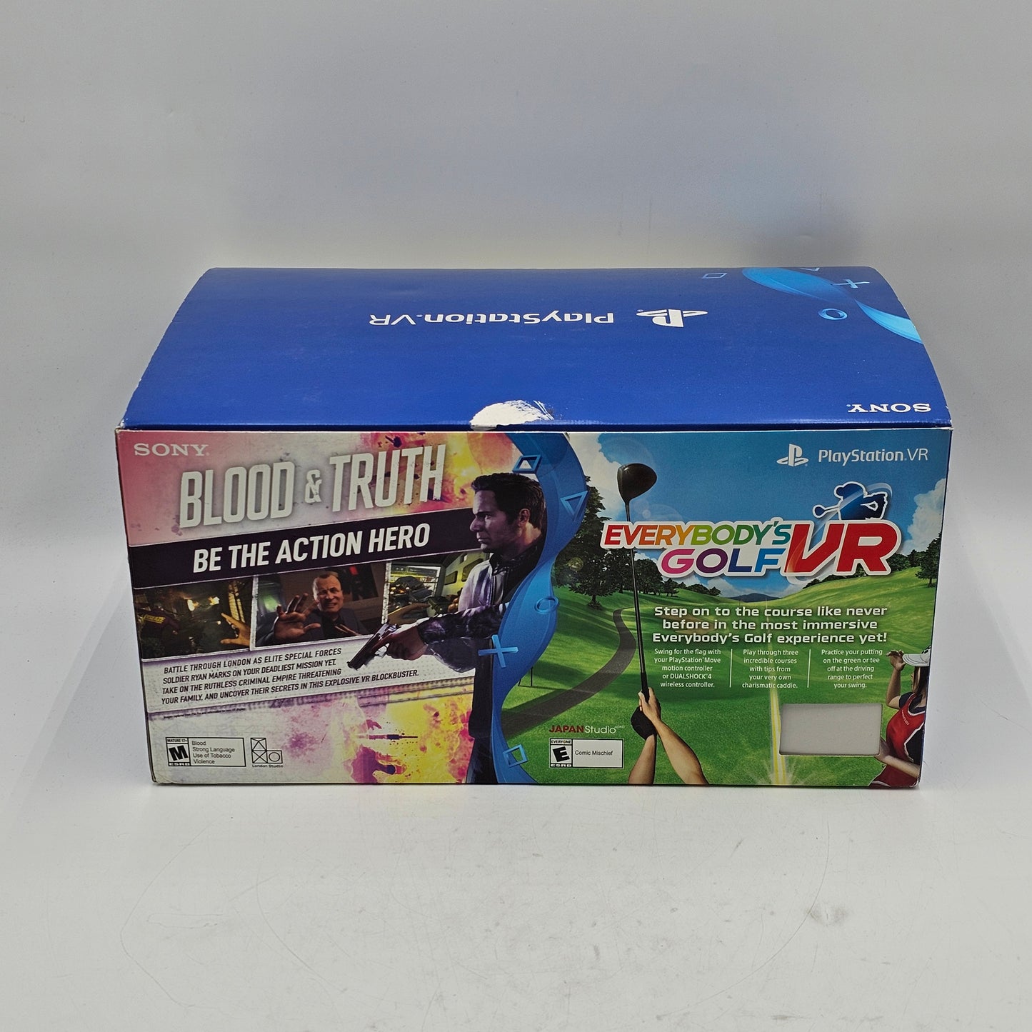 SONY PlayStation VR1 Blood & Truth and Everybody's Golf VR Bundle VR System NA