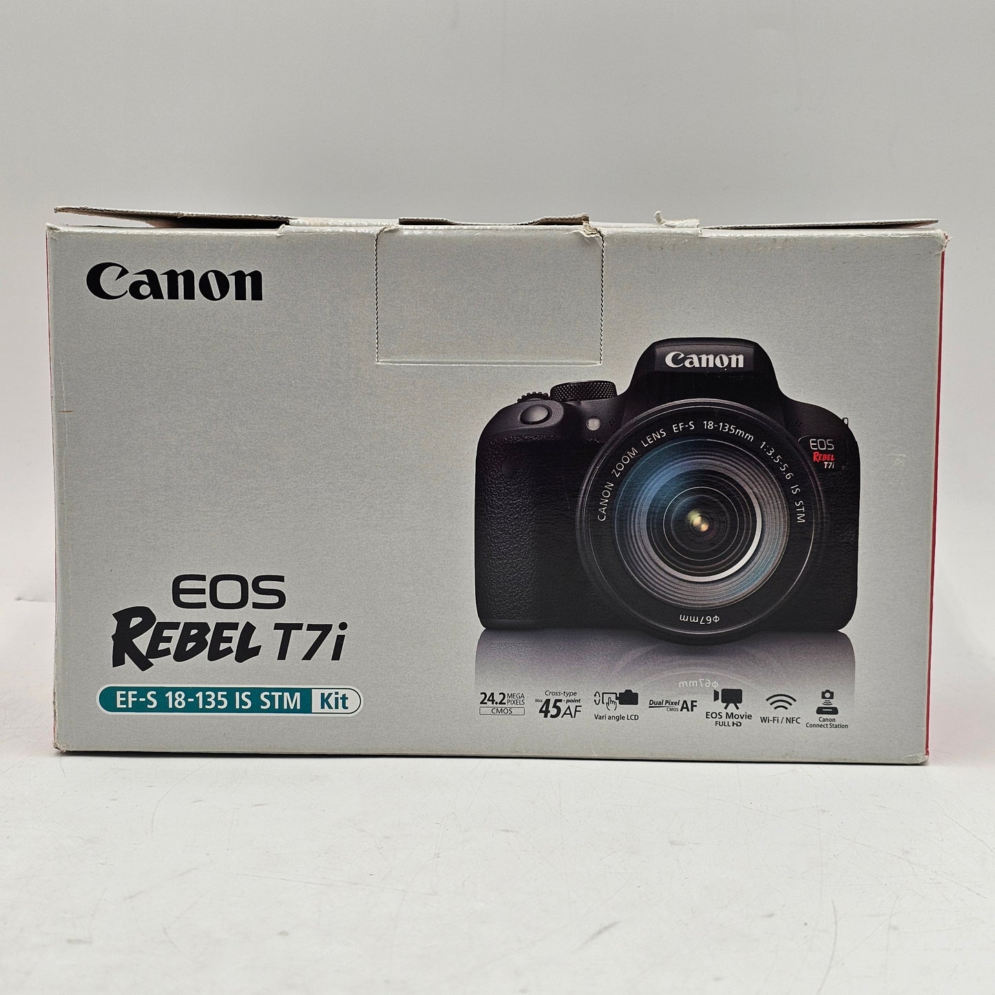 Canon EOS Rebel T7i 24.2MP Digital SLR DSLR Camera Body Only