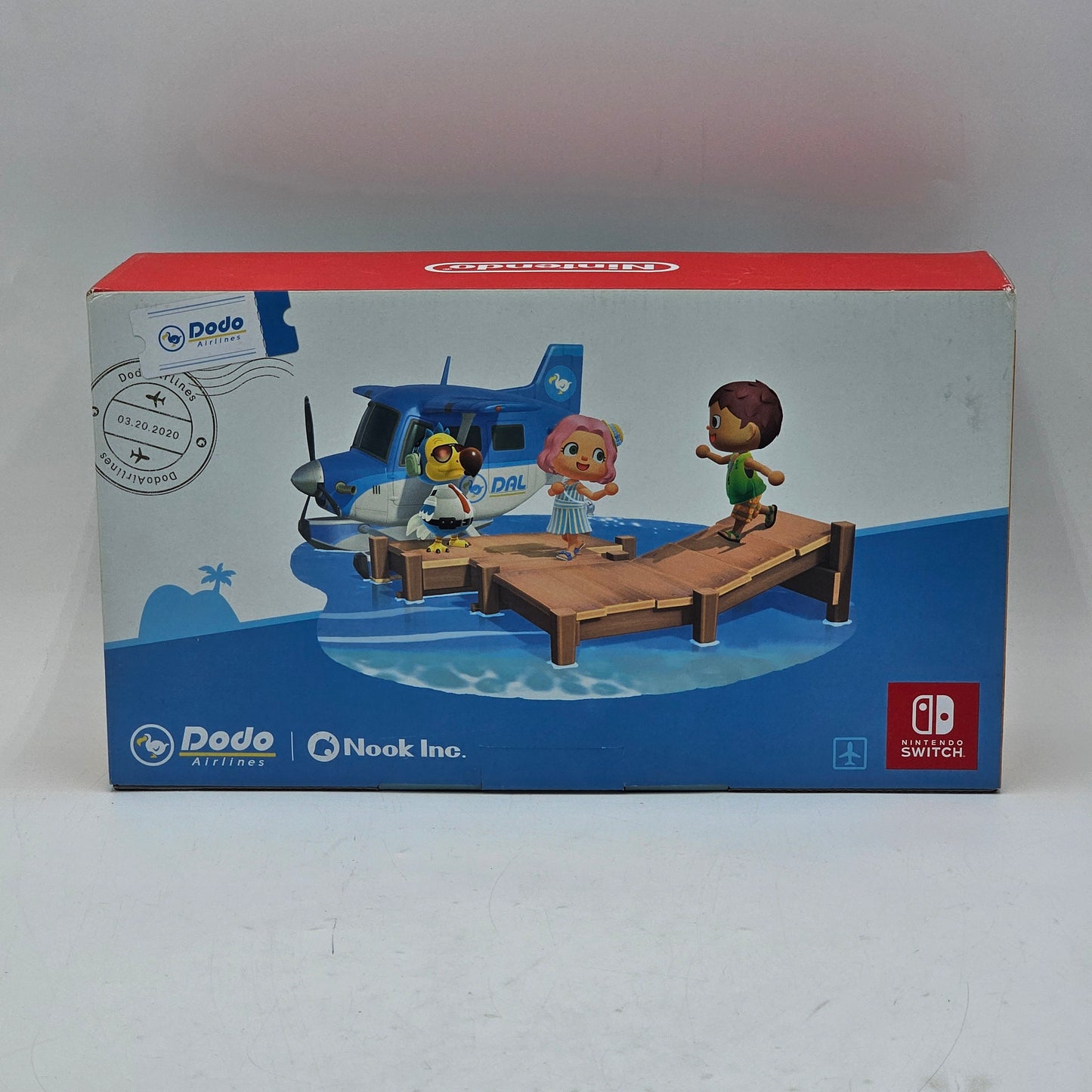 New Nintendo Switch v2 Video Game Console HAC-001(-01)  Animal Crossing Edition