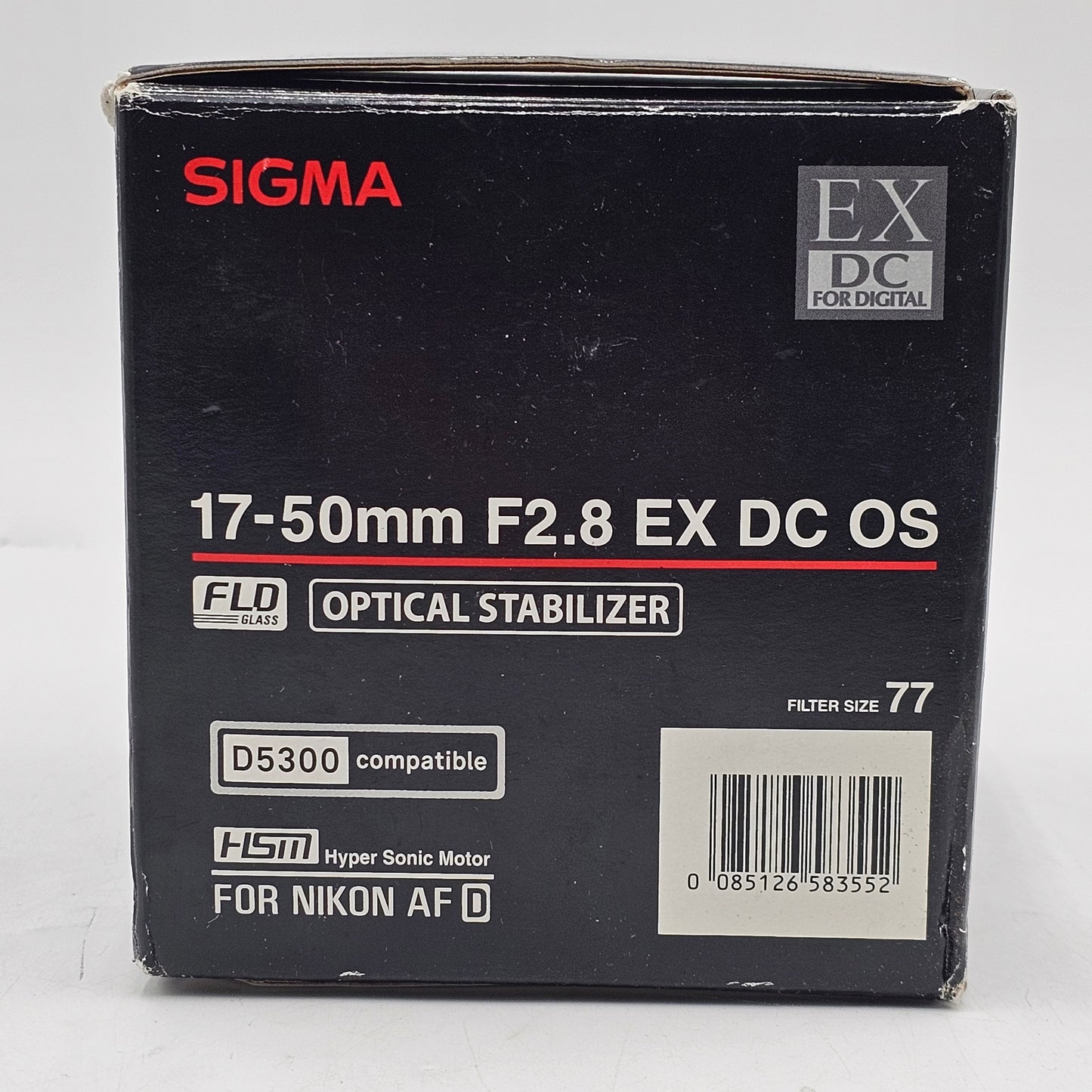 Sigma 17-50mm f/2.8 EX DC OS HSM Lens for Nikon