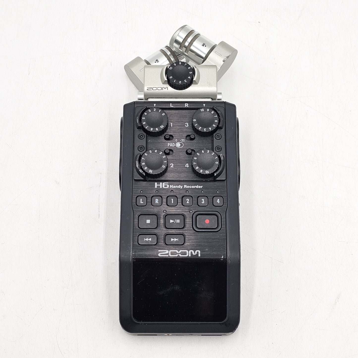 ZOOM Portable All Black Digital Audio Recorder H6