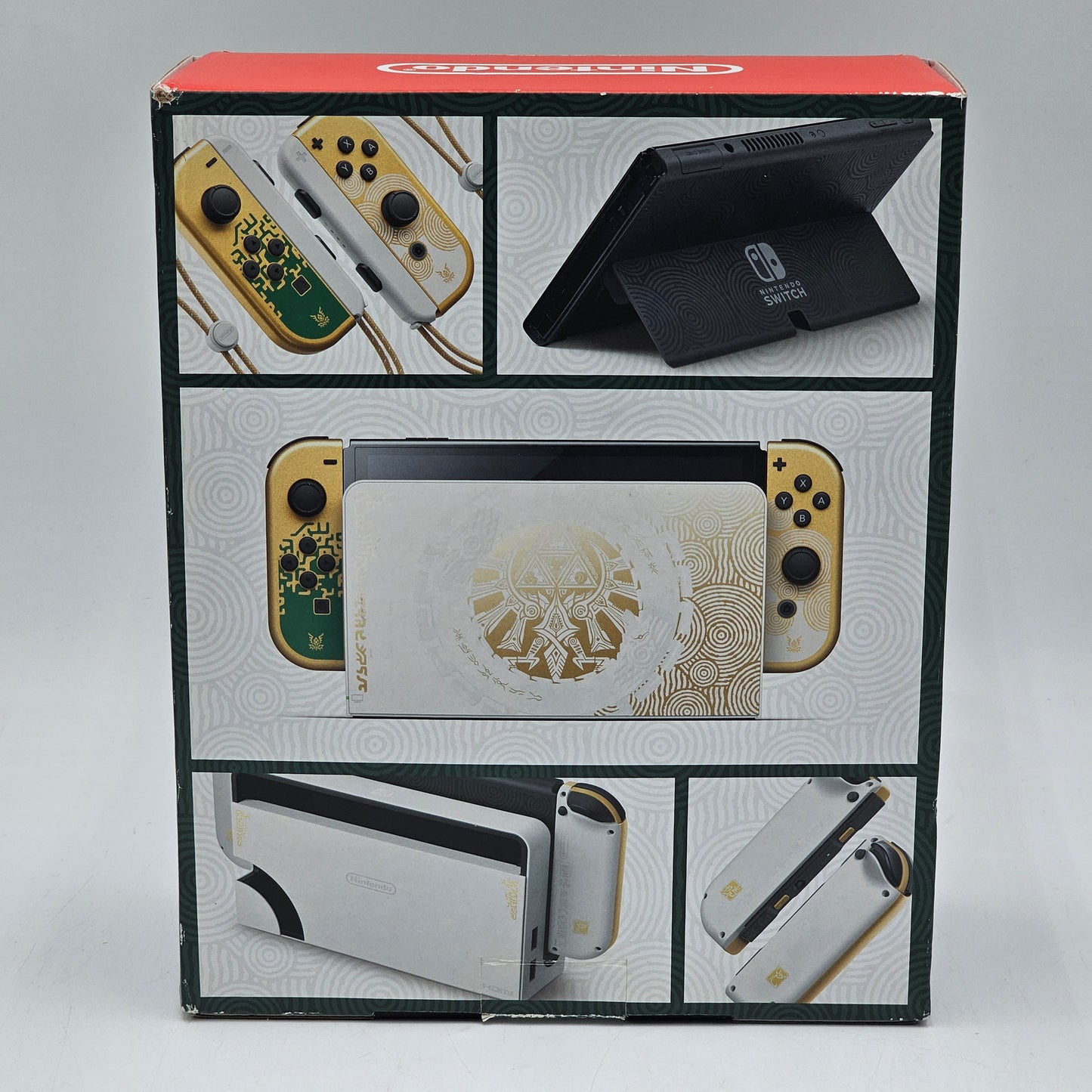 Nintendo Switch OLED Video Game Console HEG-001 Gold Zelda Tears Edition