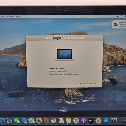 2019 Apple MacBook Air 13.3" i5 8GB RAM 128GB SSD Rose Gold A1932