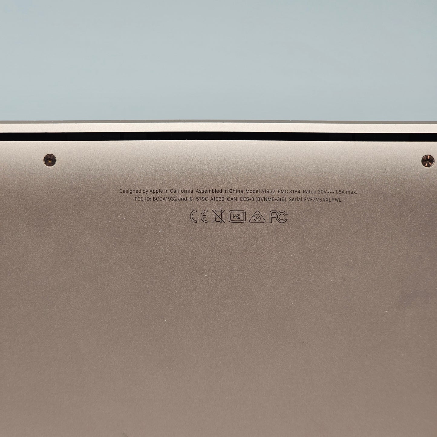 2019 Apple MacBook Air 13.3" i5 8GB RAM 128GB SSD Rose Gold A1932