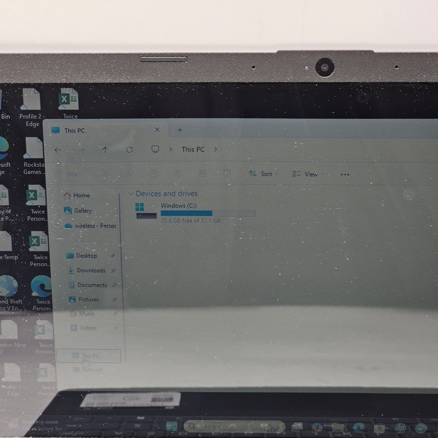 HP Laptop 14-DQ0020NR 14" Intel® Celeron® N4120 1.1GHz 4GB RAM 64GB SSD